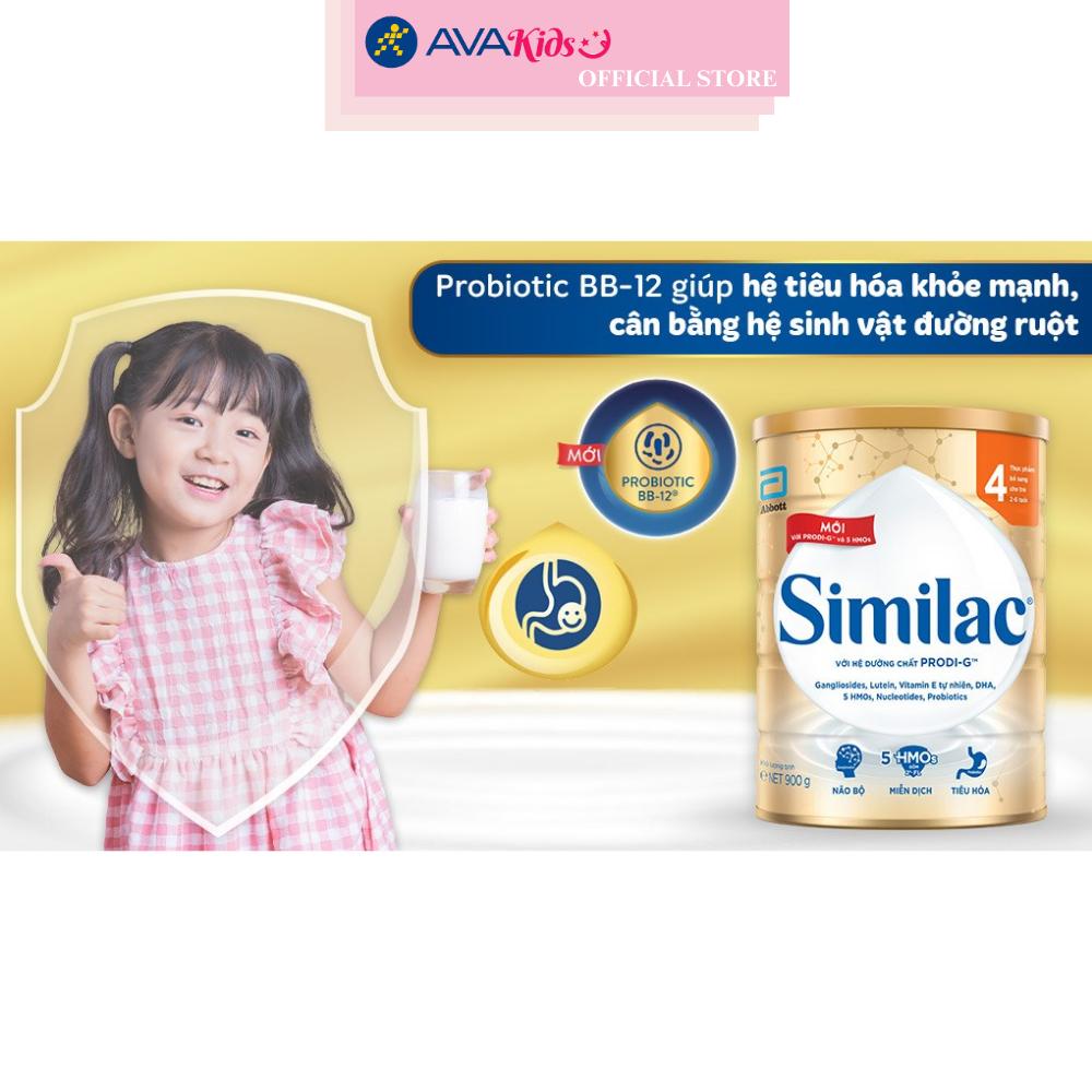 Sữa bột Similac 5G số 4 900g (2 - 6 tuổi)