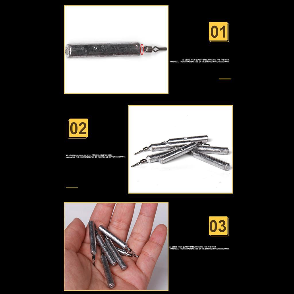 50 - Rig Sinkers Fishing Weights Rotating Weight Sinker 3.5g