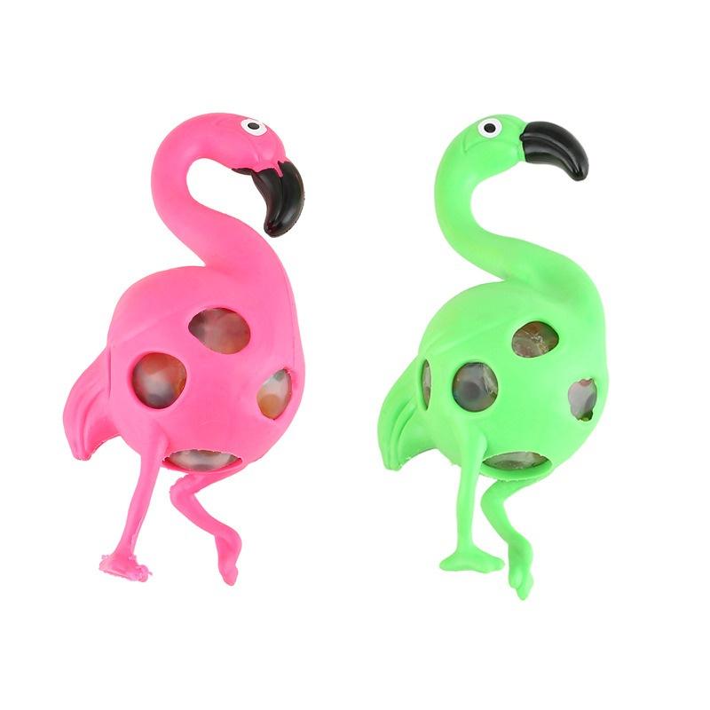 Squishy Hình Con Hồng Hạc Thiên Nga bóp ra hạt nở giải trí mềm mịn siêu đàn hồi giải tỏa căng thẳng