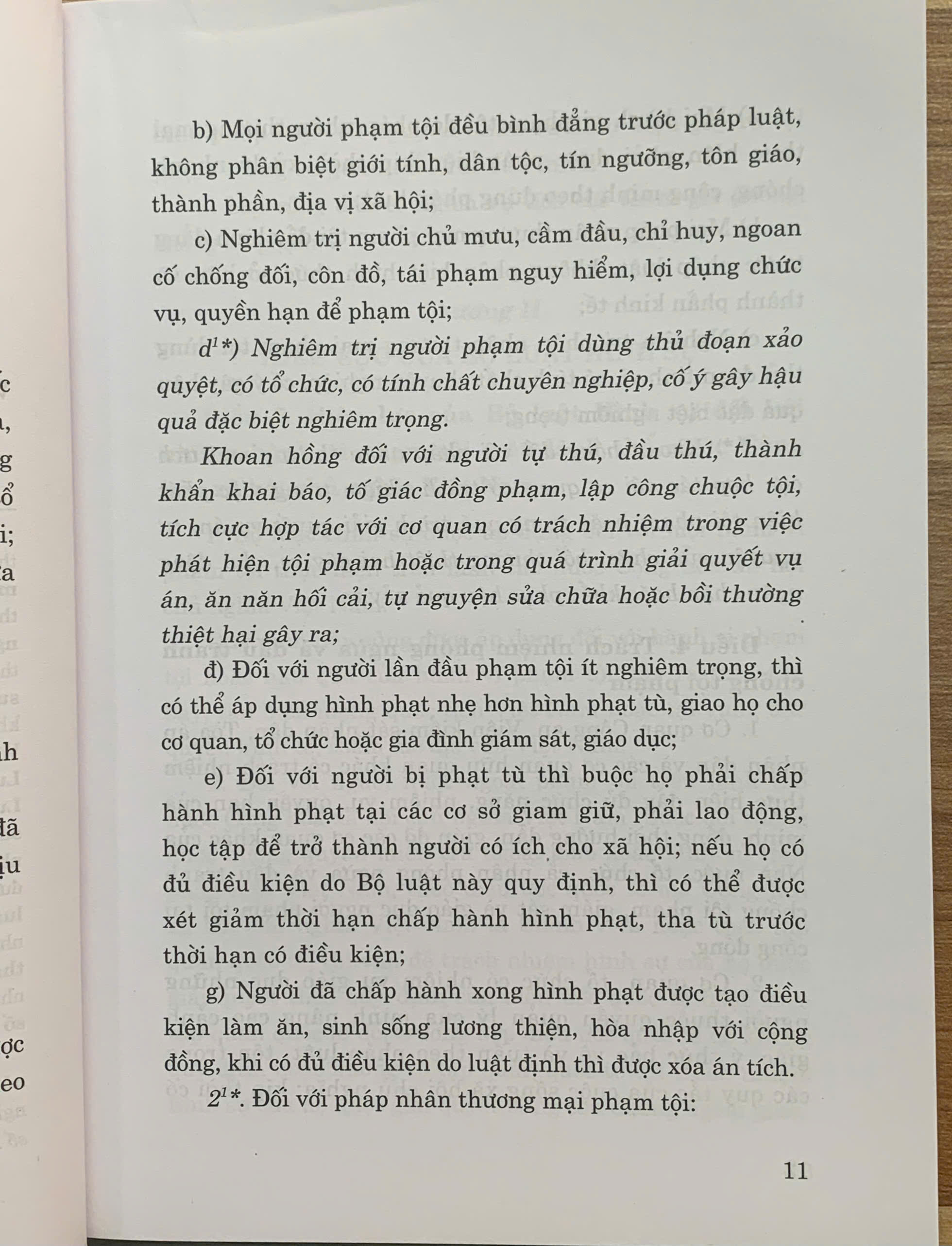 Bộ luật Hình sự 2015 (sửa đổi, bổ sung năm 2017, 2024, 2025) – NXB Chính trị quốc gia Sự thật