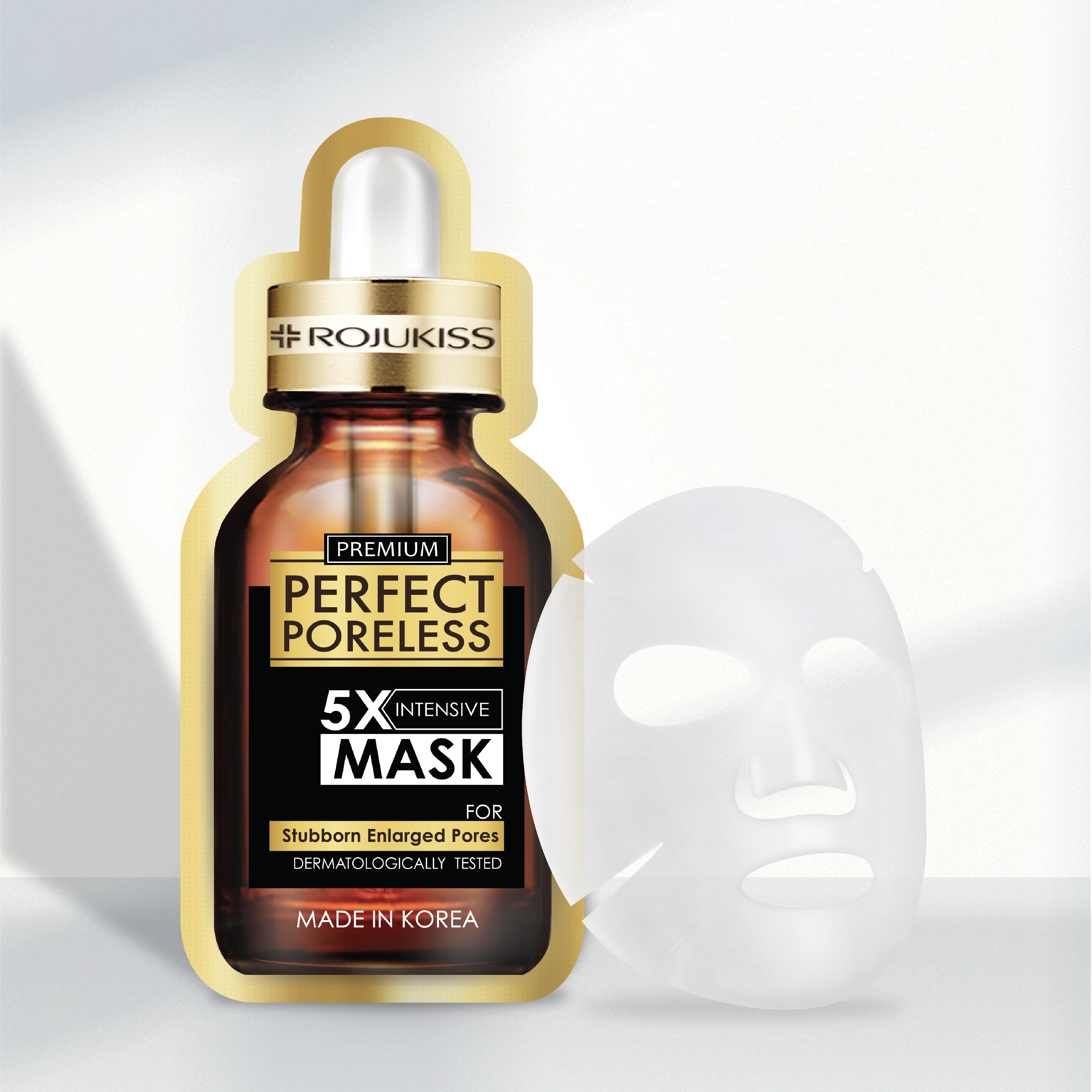 Mặt nạ ROJUKISS giảm tình trạng lỗ chân lông to & dưỡng da sáng mịn