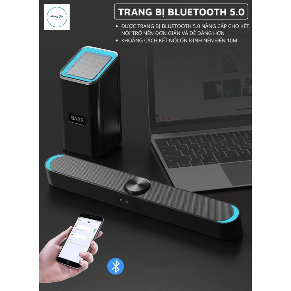 Loa Vi Tính Có Bluetooth Để Bàn Nghe Nhạc Cực Đã Sada D238 Bass 2022 Tương Thích Laptop Máy Tính Tivi