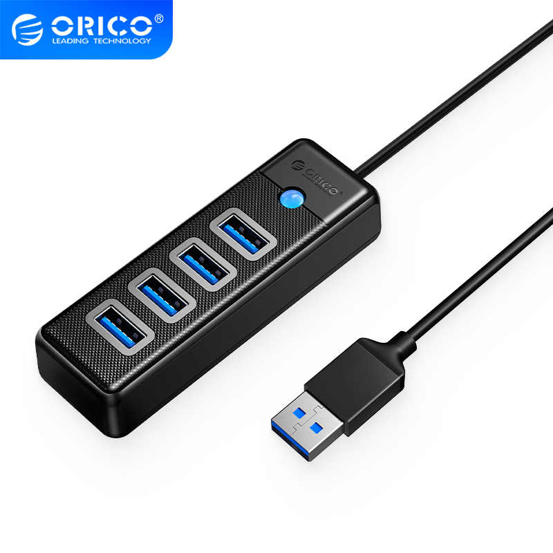 Bộ Chia USB-A sang 4 cổng USB 3.0 PW4U-U3-015 Orico - Hàng Chính Hãng