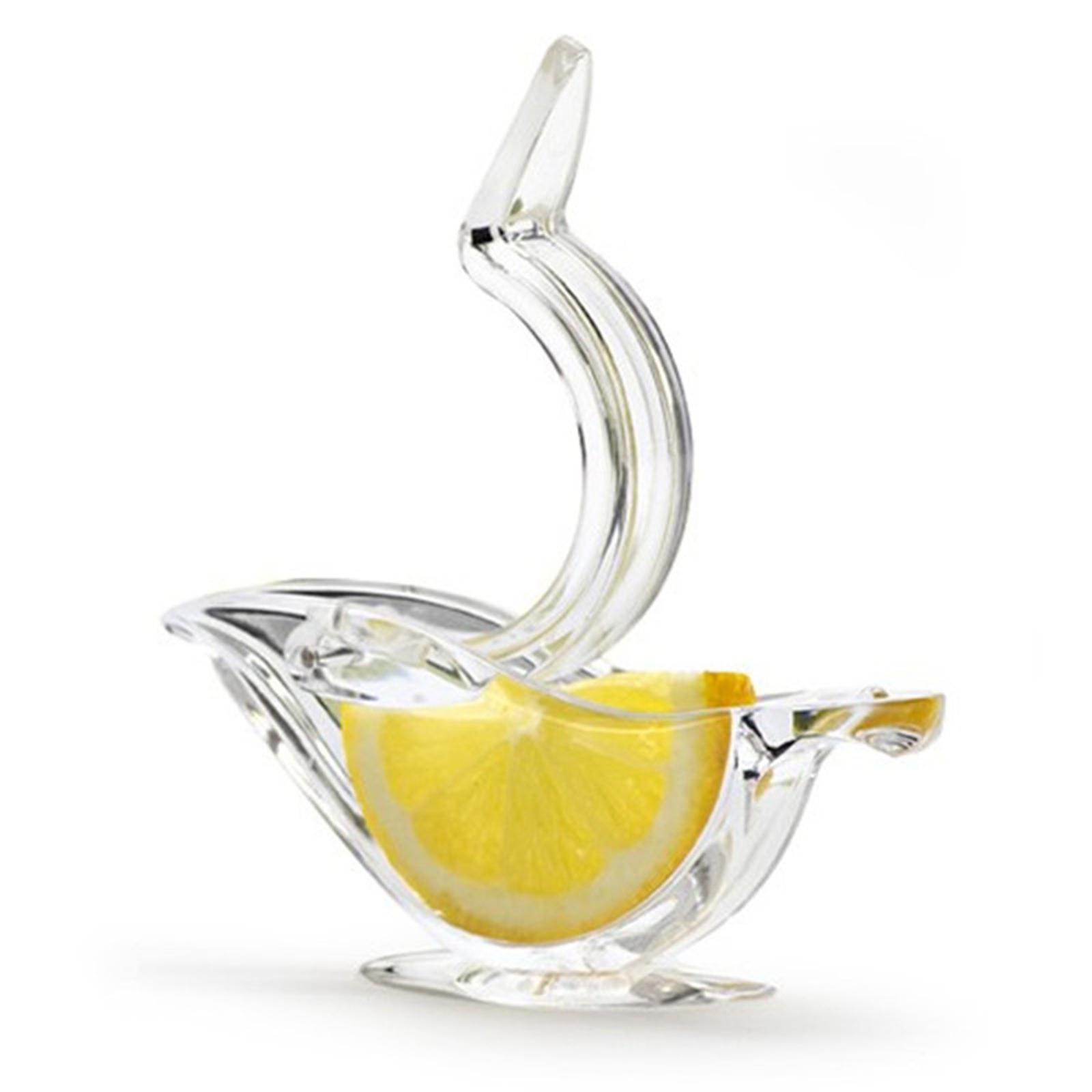 Manual Lemon Squeezer Easy to Clean Transparent Handheld for Fruit