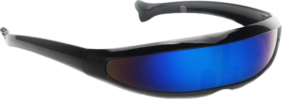 Futuristic Narrow Lens Visor Eyewear Sunglasses