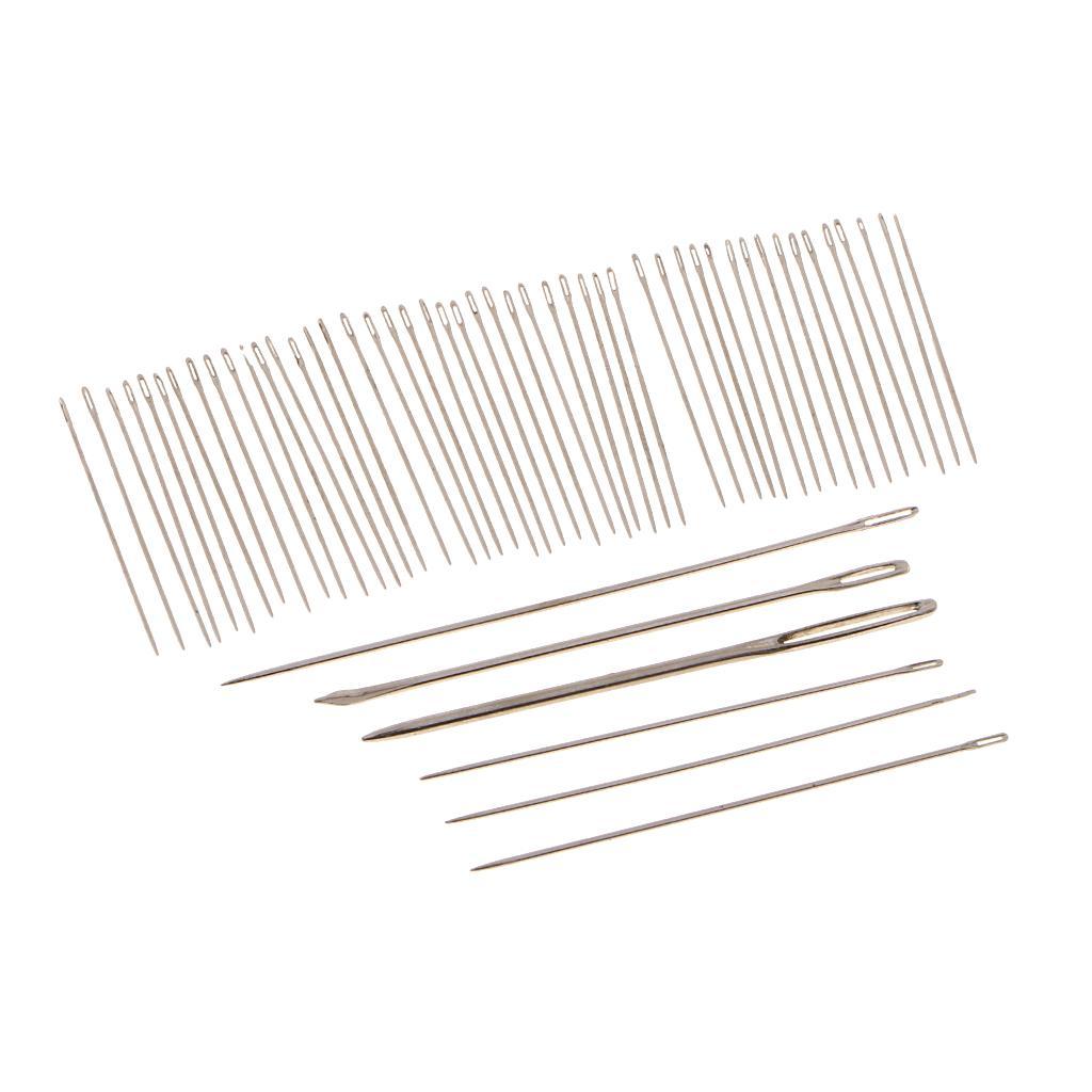 2-3pack 55 Pieces Hand Sewing Needle Set Stitching Needles Multi-function Needle