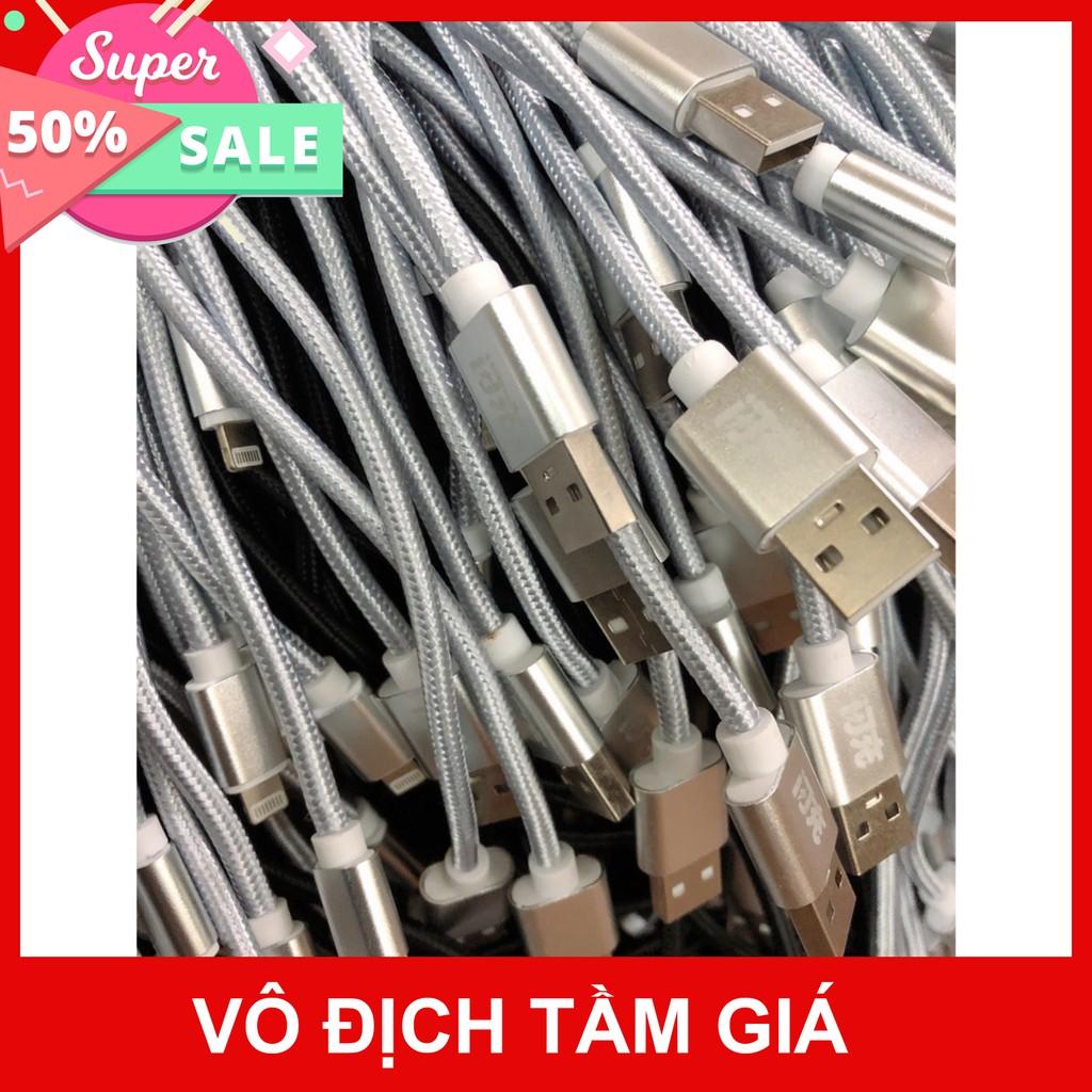 Dây cáp sạc Iphone/Samsung, dây dù 2m 3m chống đứt, hỗ trợ sạc nhanh, đẹp - Store giảm giá 50% mua ngay