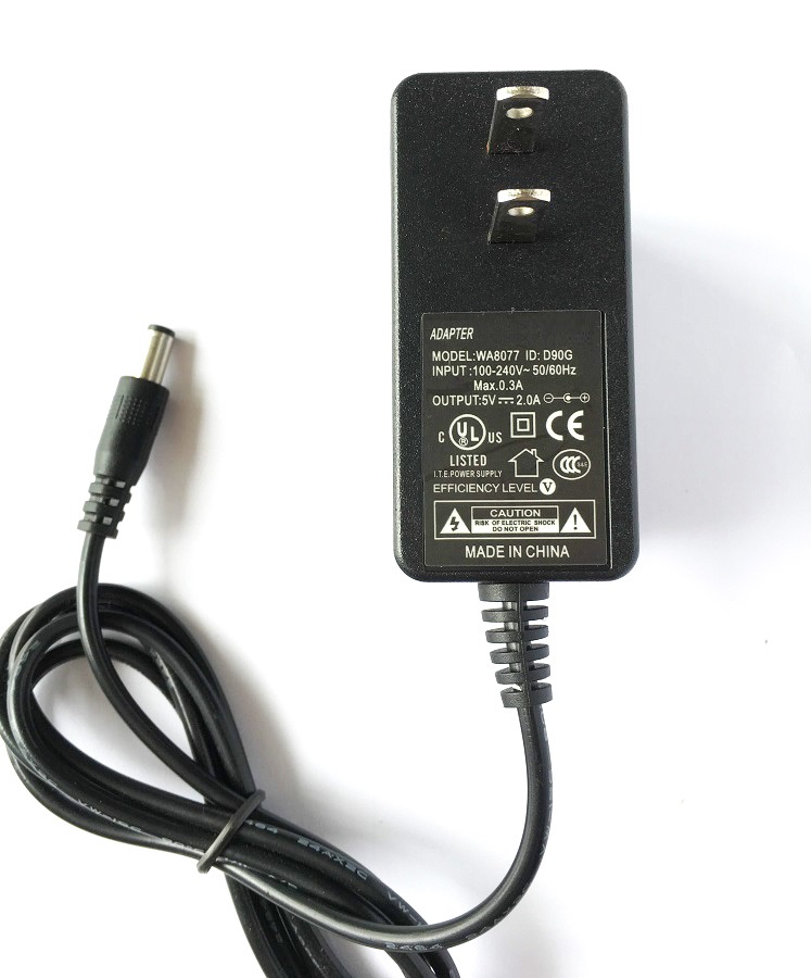 Adaptor Nguồn 5V 2A Jack Cắm Tròn 5.5mm