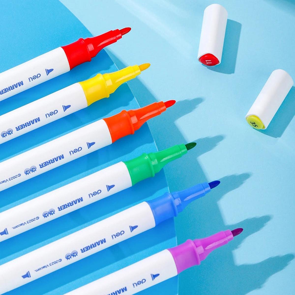 Hộp 36 Bút Marker Acrylic - Deli EC189-36