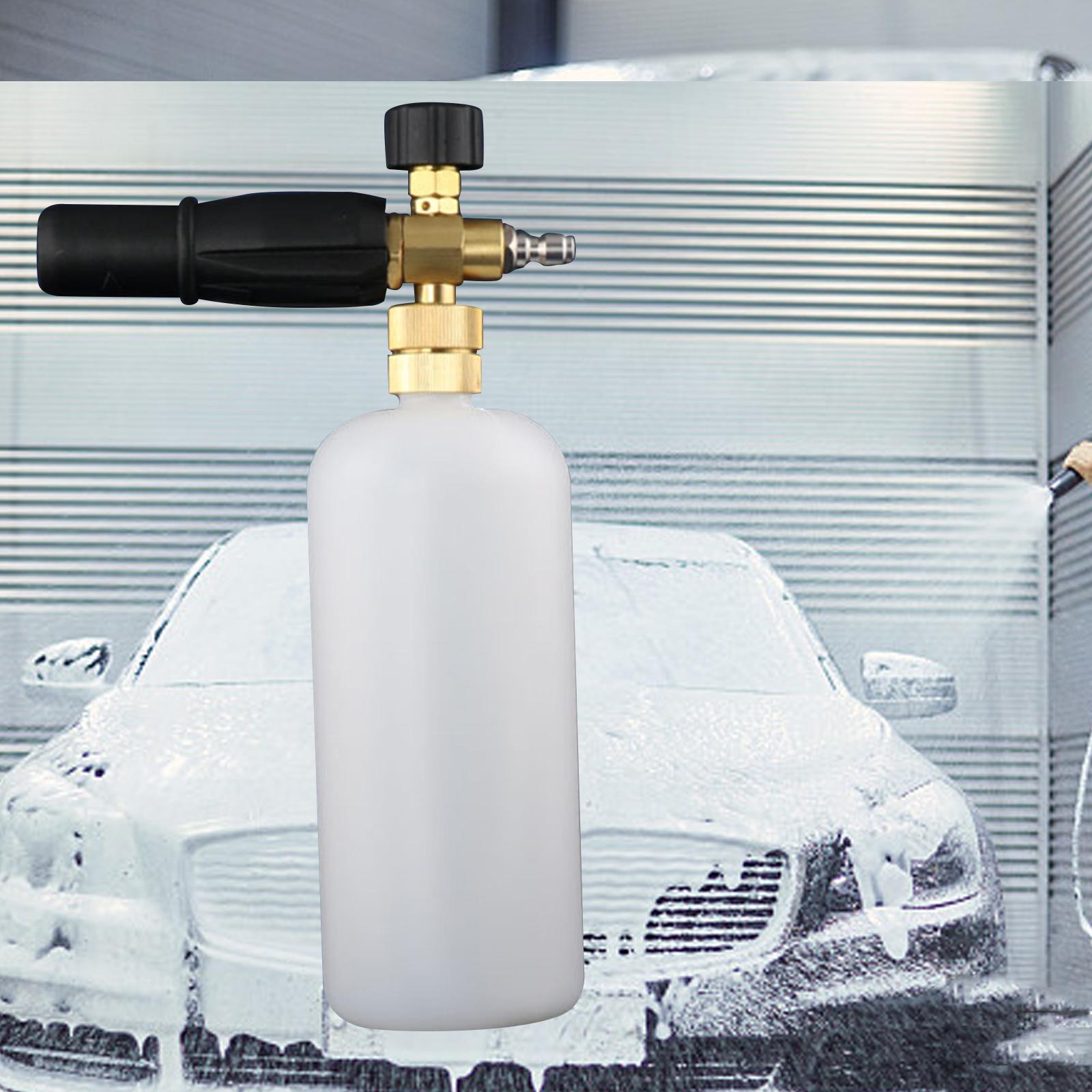 Car Foam Sprayer Bottle, Hand Pump Water Sprayer, Large Capacity 1000ml, Hand Pressure Sprayer Tank for  Lance Pressure Washer Parts