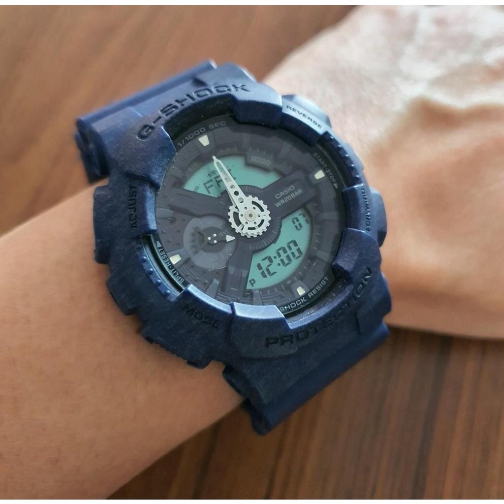 Đồng Hồ Nam Dây Cao Su Casio GA-110HT-2ADR