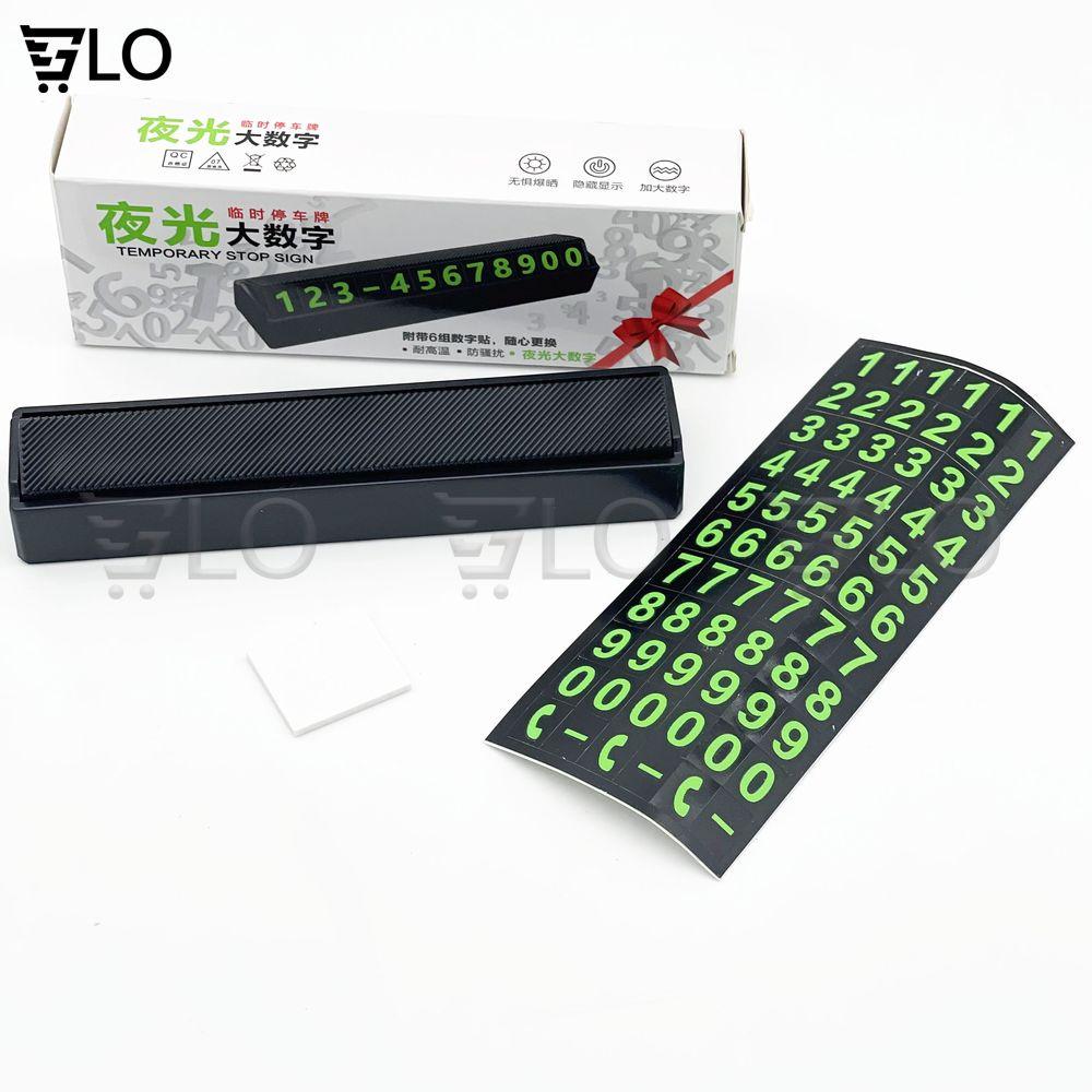 Bảng Ghi Số Điện Thoại Gắn Taplo Xe Hơi, Thẻ Dùng Khi Đỗ Xe Ô Tô Có Phản Quang