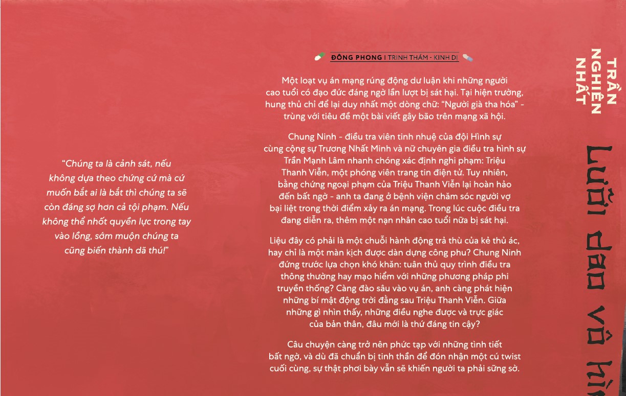 Sách - Lưỡi dao vô hình (Trần Nghiên Nhất) (Nhã Nam Official)