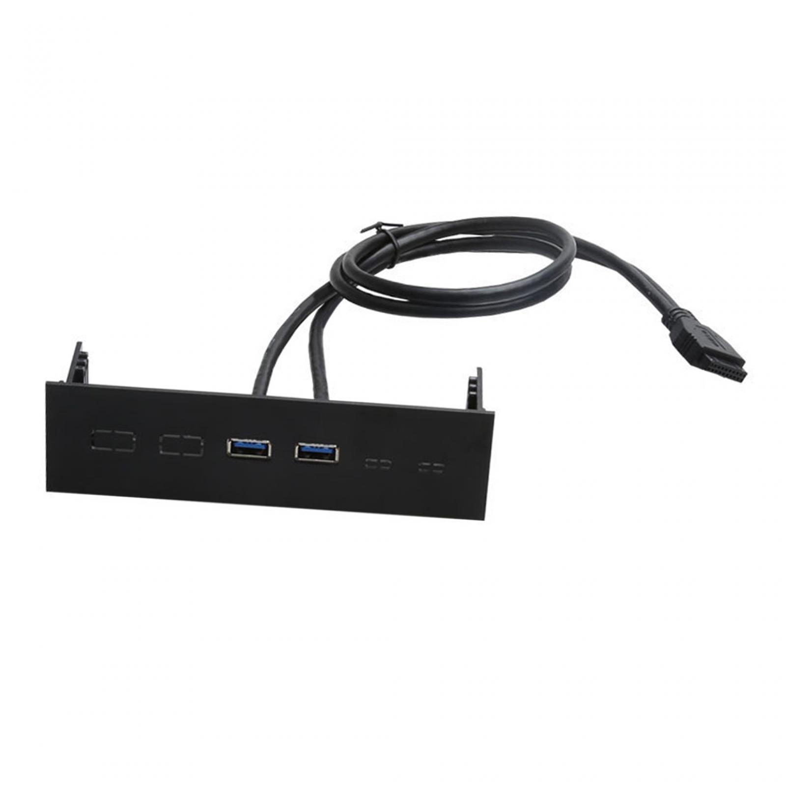 5.25" Front Panel Optical Drive Front Panel,Multifunction,High Speed USB Hubs Plug and Play USB Front Panel Adapter ,Computer Expansion Board