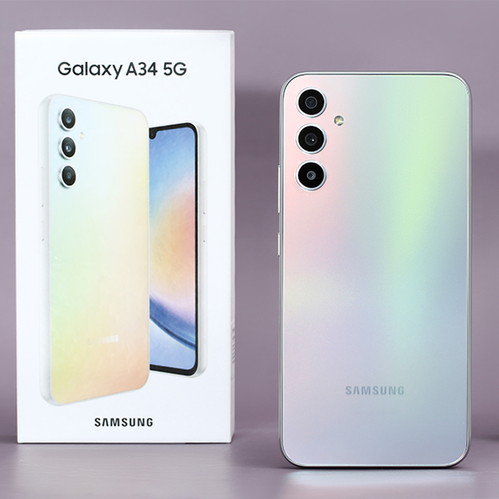 Điện thoại Samsung Galaxy A34 5G (8GB/128GB) - Hàng chính hãng - ĐÃ KÍCH HOẠT BẢO HÀNH ĐIỆN TỬ