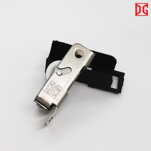 Thùng bánh xe đơn hệ 55 ray trượt đế thấp DG Plastic