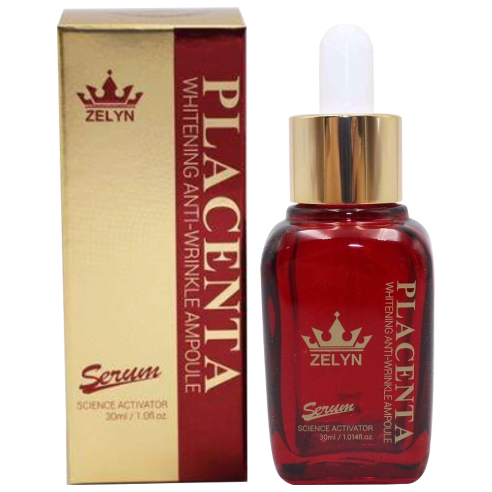 Serum PLACENTA ZELYN Nhau Thai Cừu Ngăn Ngừa Nám 30ml