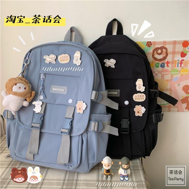 Balo đi học ulzzang cấp 2 , cấp 3 . Cặp sách học sinh phong cách hàn quốc B139