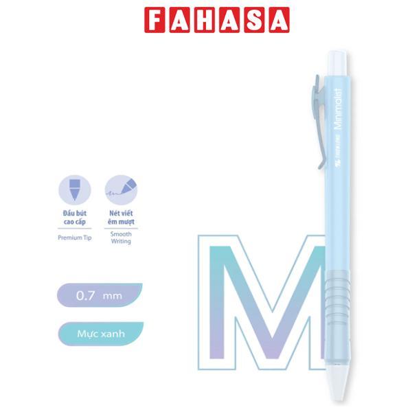 Bút Gel B - Minimalist Butter 0.7 mm - Thiên Long GELB-025 - Mực Xanh