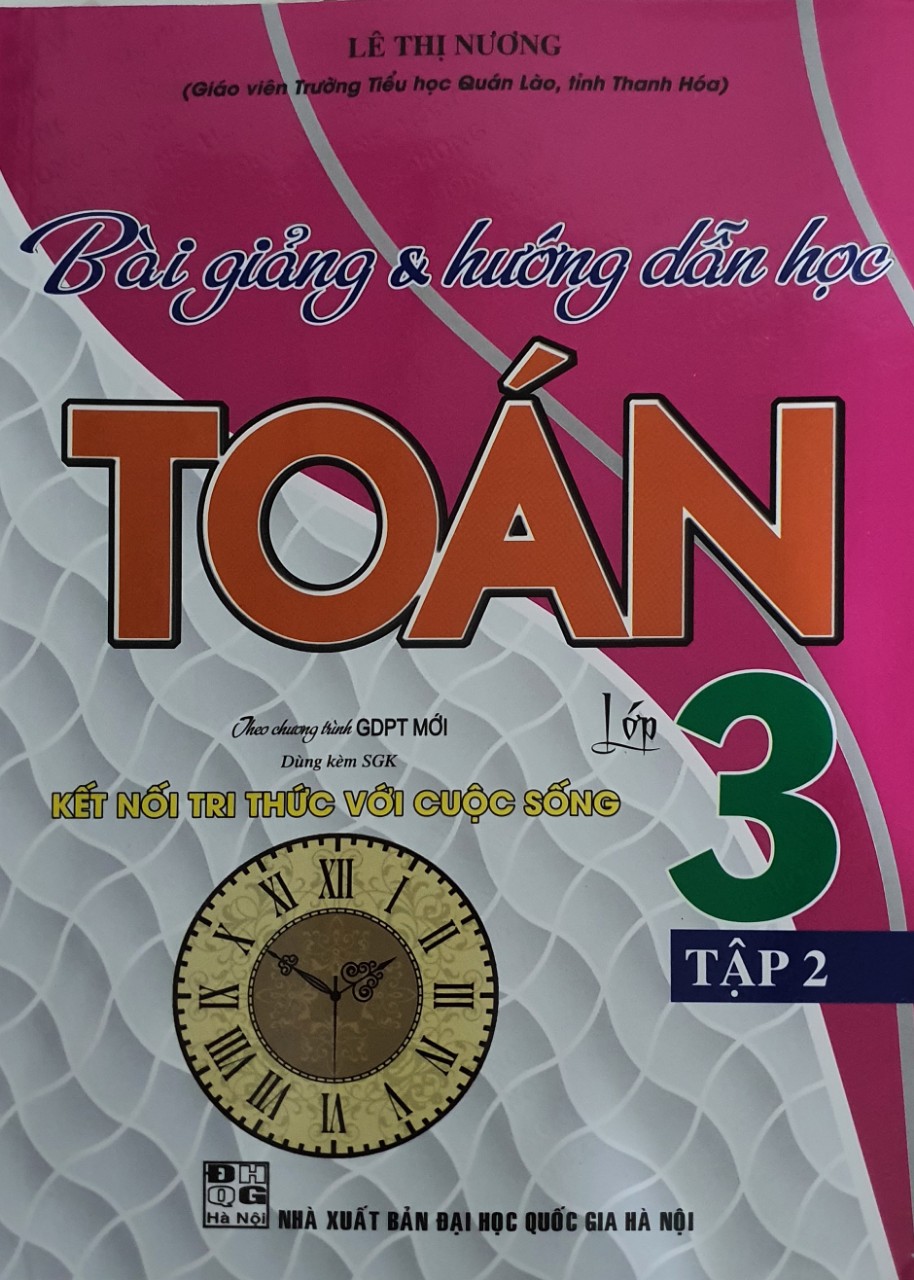 Sách - Combo Bài Giảng Và Hướng Dẫn Học Toán Lớp 3 Tập 1 + tập 2
