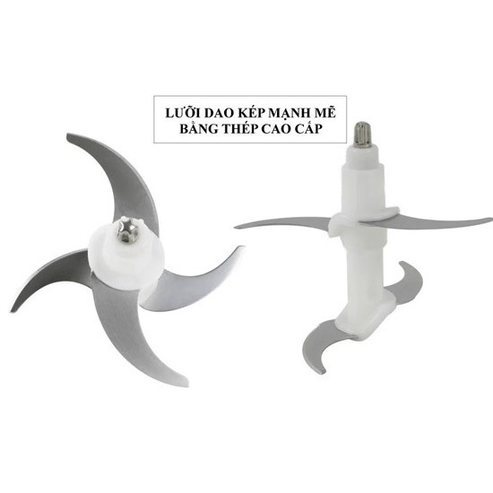 Lưỡi dao kép của máy xay thịt dung tích 2 lít