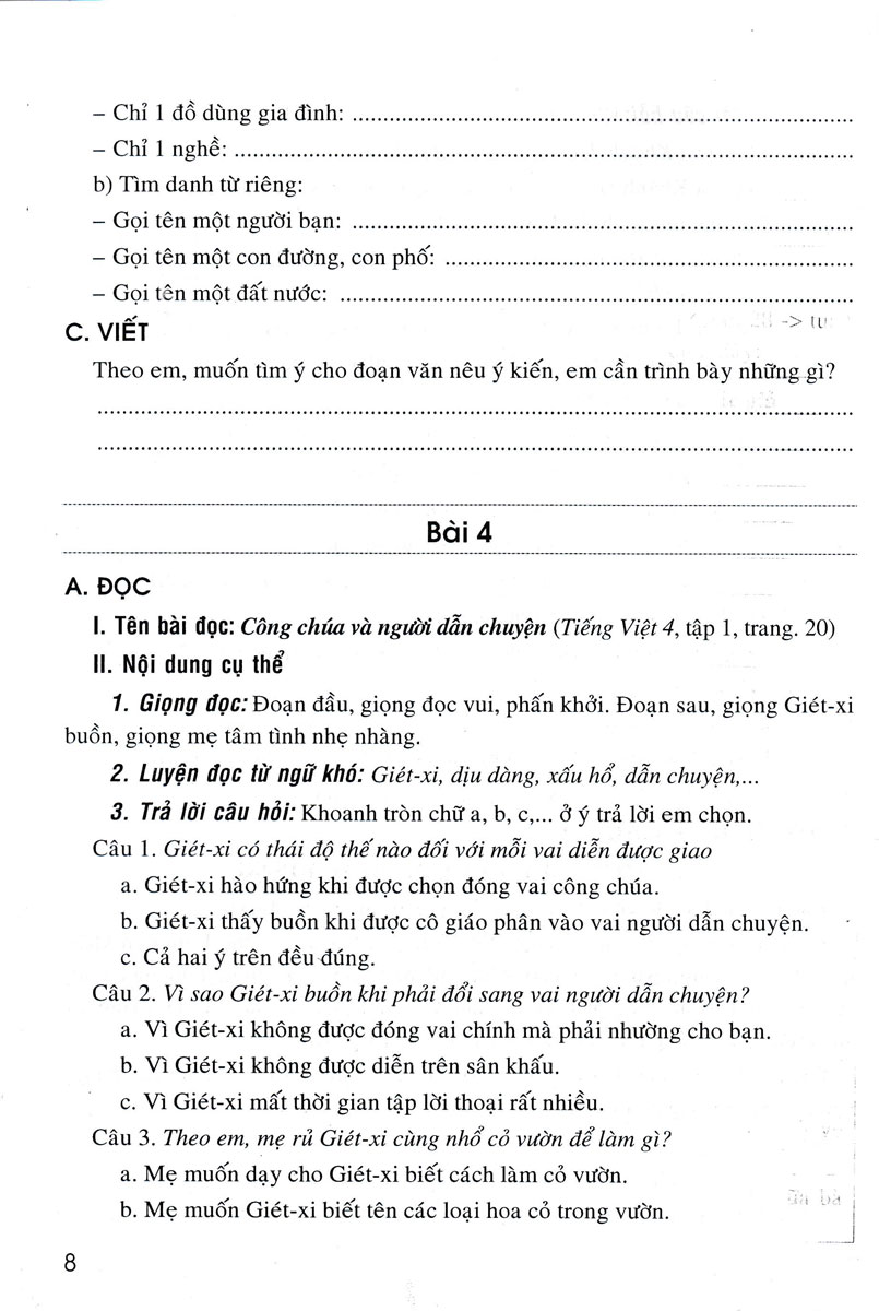 Bồi Dưỡng Tiếng Việt Lớp 4 (Bộ Sách Kết Nối Tri Thức Với Cuộc Sống) _HA