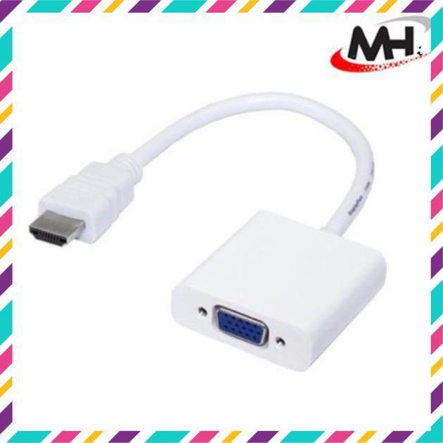 Cáp Chuyển Đổi HDMI ra VGA có Audio -Cam kết chất lượng 100