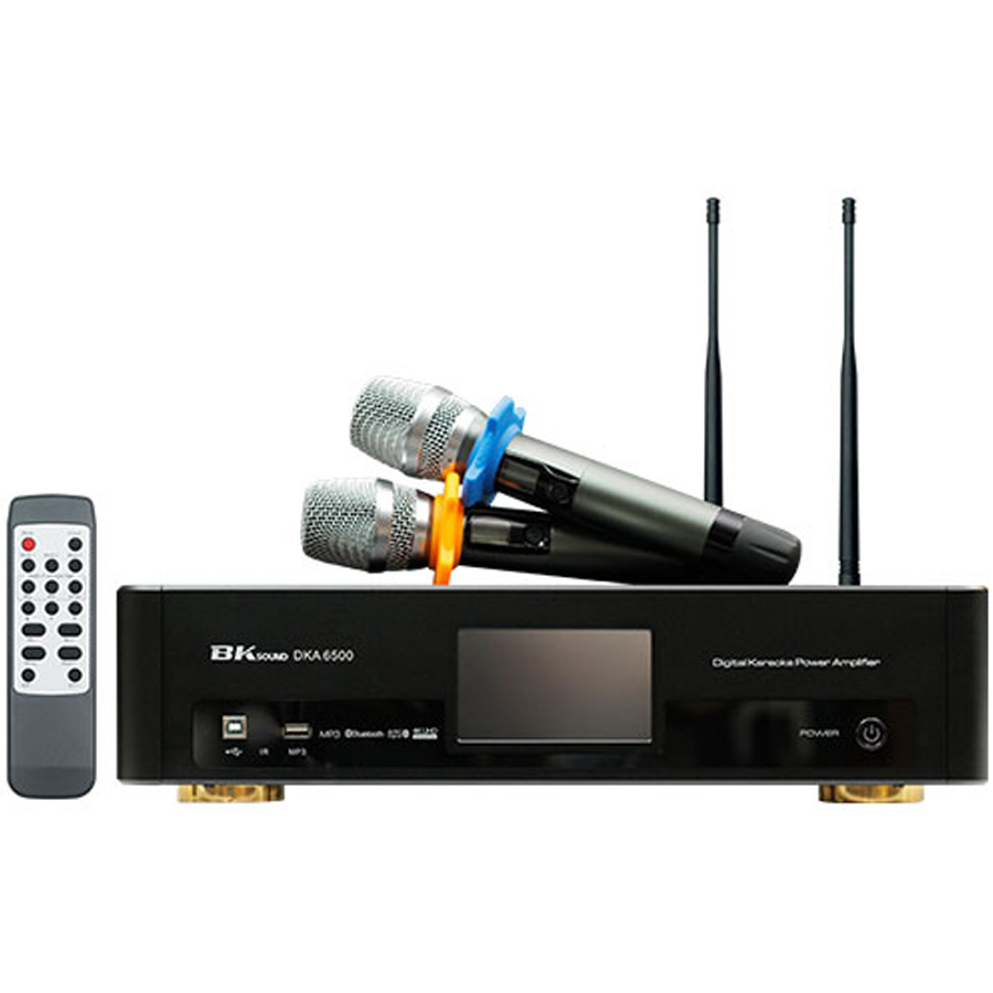 Amply Karaoke, Nghe Nhạc, Xem Phim BKsound DKA 6500 2 kênh - Hàng chính hãng