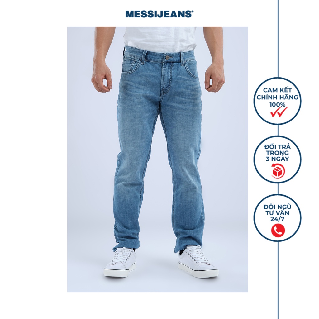 Quần Jeans Nam Ống Đứng MESSI MJB0157-21