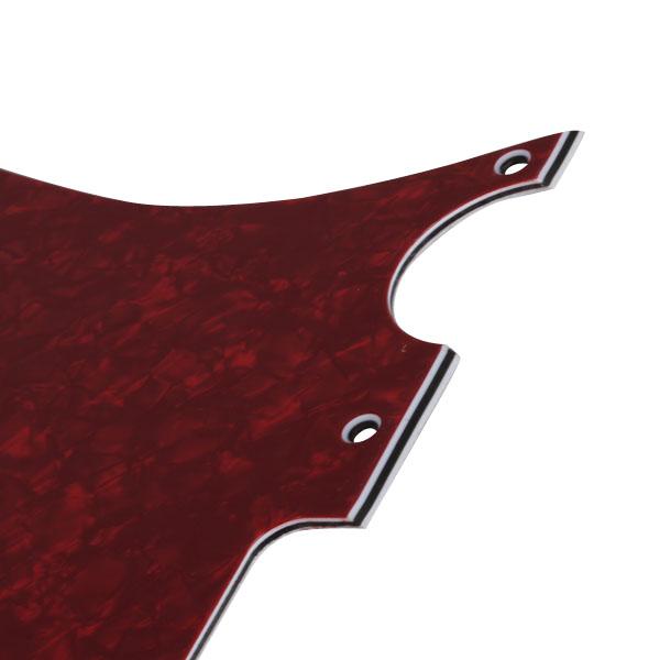 RED Pearl Pickguard SCRATCHPLATE 8 holes FOR Guitar
