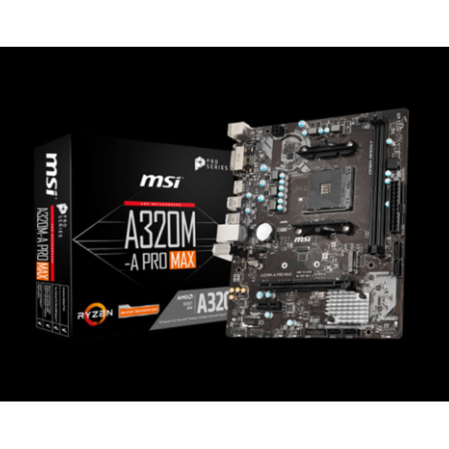 Mainboard MSI A320M-A PRO MAX - Hàng Chính Hãng