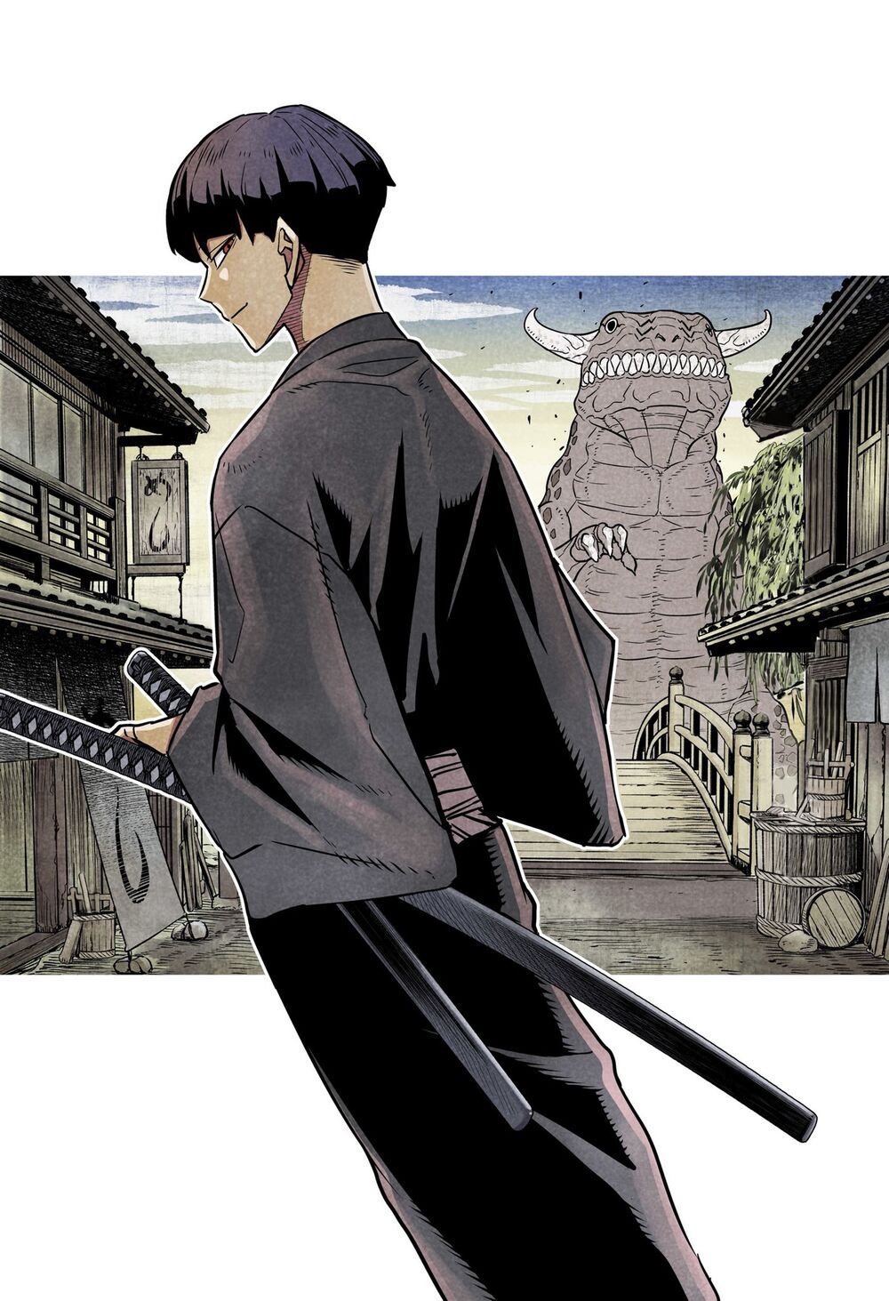 hôm nay - tôi hóa kaiju chapter 21.5 1