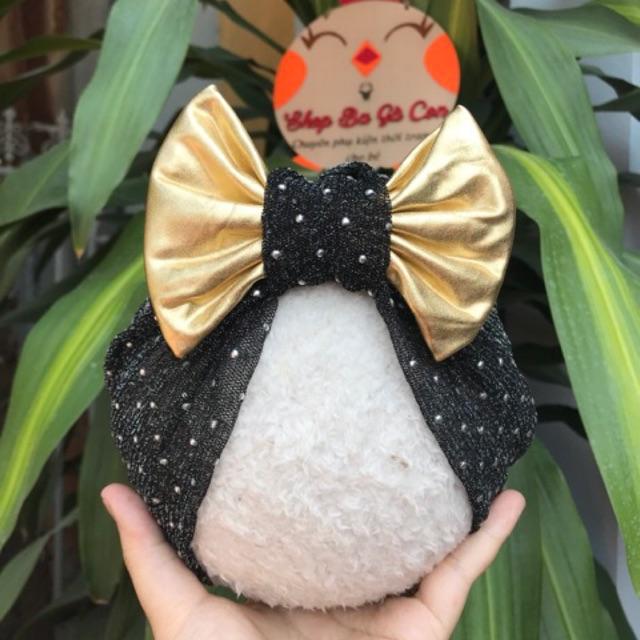 Turban nhũ cho bé