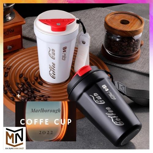 cốc giữ nhiệt cao cấp uống cà phê họa tết coffe cup inox 304 dày dặn sang trọng dùng trong ô tô văn phòng