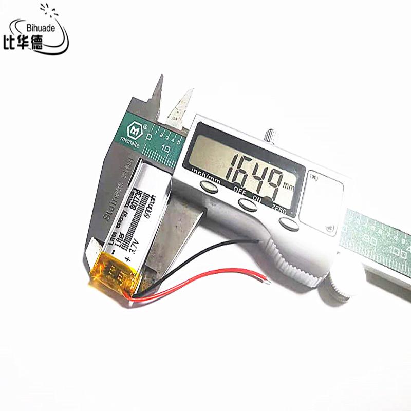 2021 Nhà Máy Pin Sạc Lithium Polymer LiPo 3.7V 600MAH 801738 Cho Tai Nghe Mp3 PAD DVD Camera Bluetooth