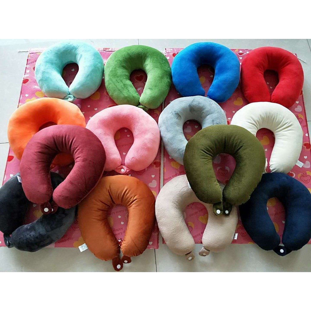 GỐI TỰA CỔ CHỮ U CÓ CÚC CÀI PHÙ HỢP VỚI NGƯỜI TRONG VĂN PHÒNG VÀ NHỮNG CHUYẾN ĐI DÀI