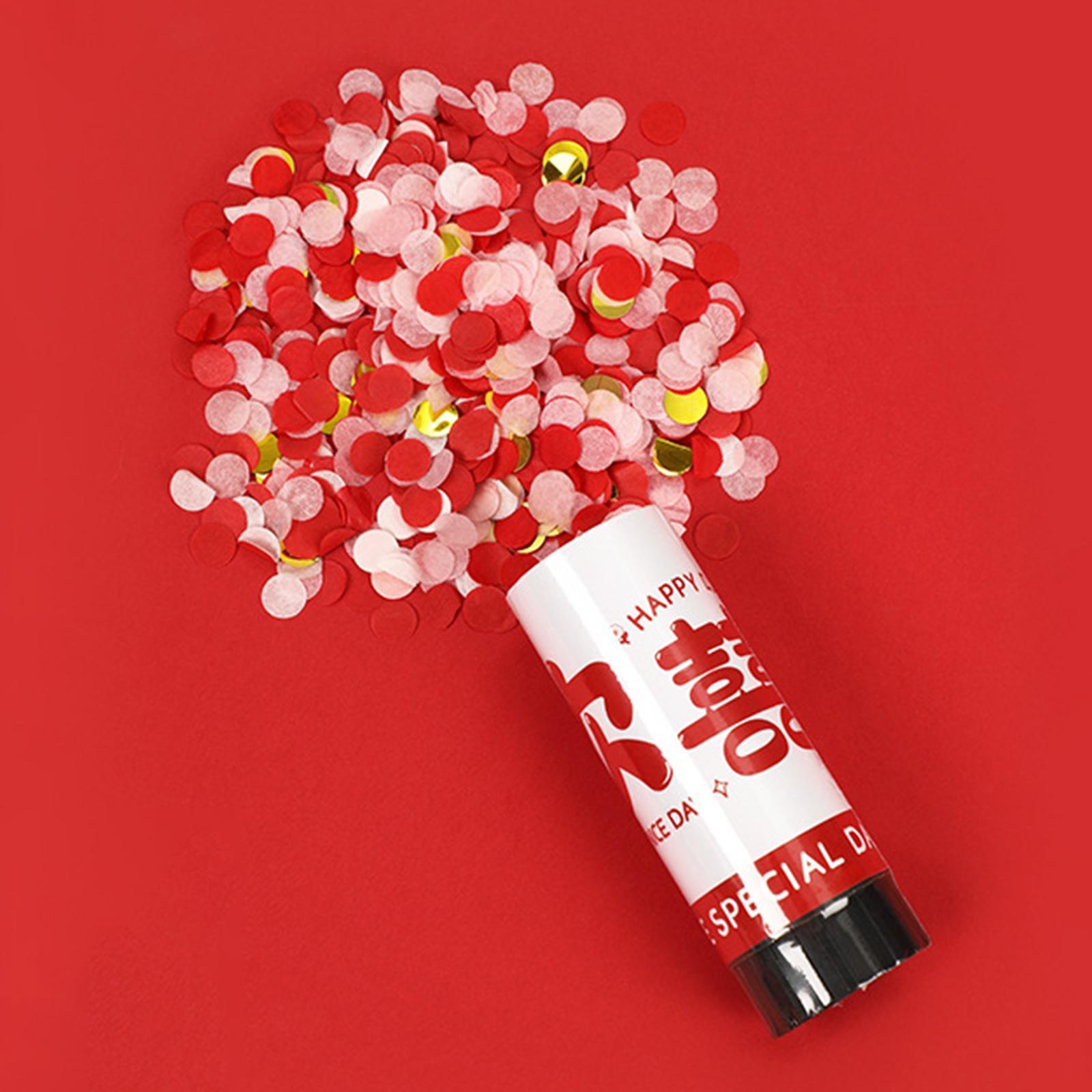 Wedding Party Confetti Graduation Popper Confetti for Parties Festival Holiday Photo Props Anniversary