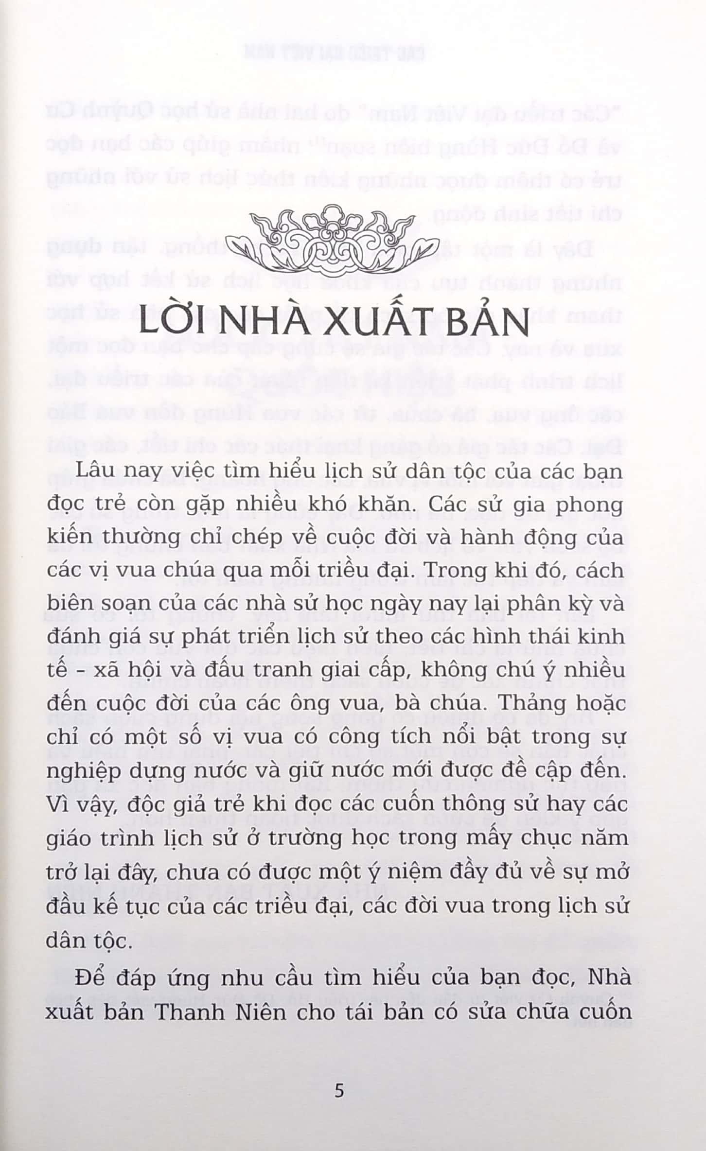 Các Triều Đại Việt Nam