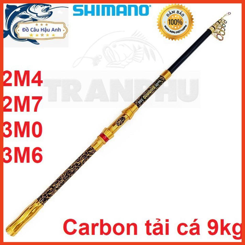 Cần câu máy rút Shimano vàng hoa 2m4 - 3m6 siêu khỏe CC22 ( giá siêu khuyến mại )