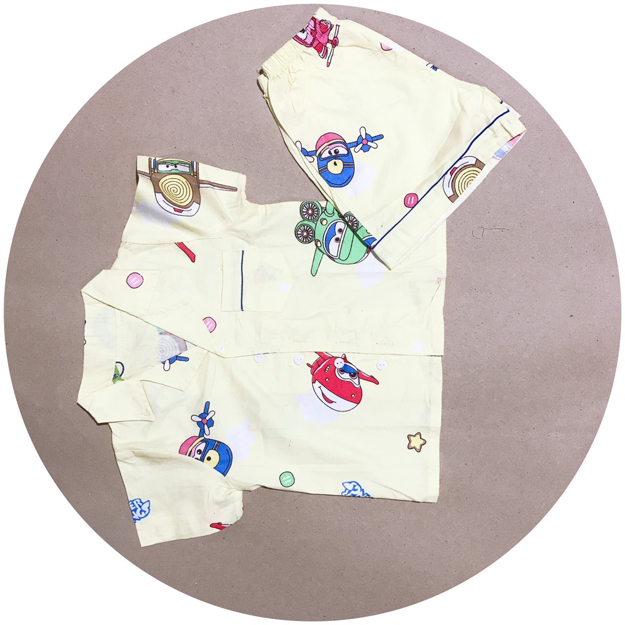 BỘ PIJAMA BÉ TRAI BỘ MẶC NHÀ BÉ TRAI BỘ ĐỒ NGỦ BÉ TRAI TỪ 8 KG ĐẾN 22 KG CHẤT LIỆU THÔ LỤA THẤM HÚT TỐT ĐƯỜNG MAY CẨN THẬN, HỌA TIẾT NGỘ NGHĨNH