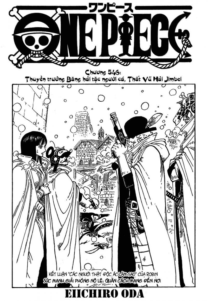 đảo hải tặc - one piece chapter 546 1