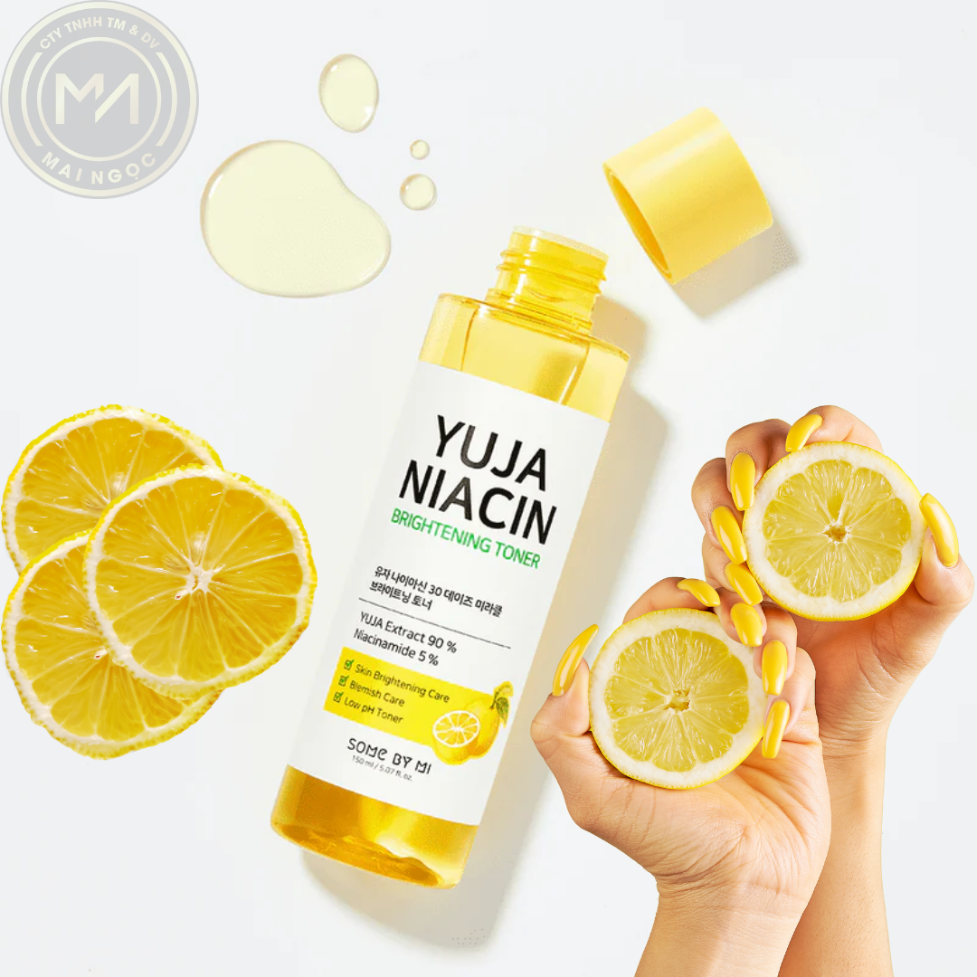 Nước hoa hồng trắng da Some By Mi Yuja Niacin 30 Days Miracle Brightening Toner 150ml