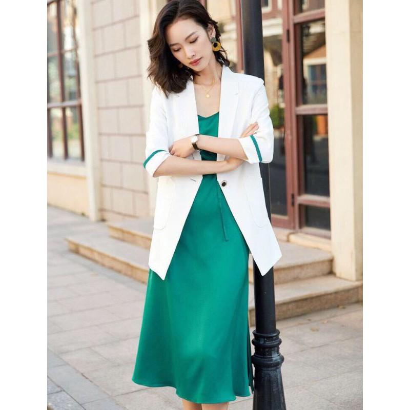 SÉT ĐẦM ÁO KHOÁC VÉT CAO CẤP