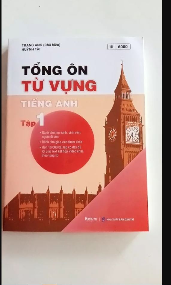 Combo Tổng ôn từ vựng Tiếng Anh (Tập 1 + Tập 2) - MoonBook