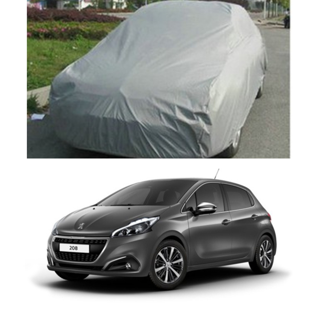 Bạt phủ xe ô tô Peugeot 208 , bạt trùm xe Peugeot 208 , bạt che nắng xe ô tô vải dù