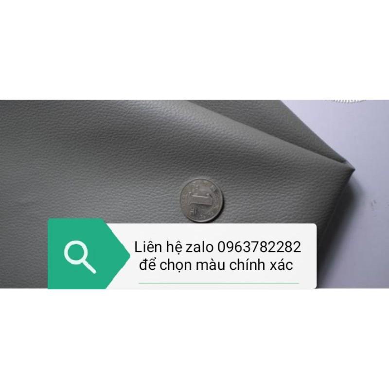 1mVải simili giả da khổ 1m4 màu xám