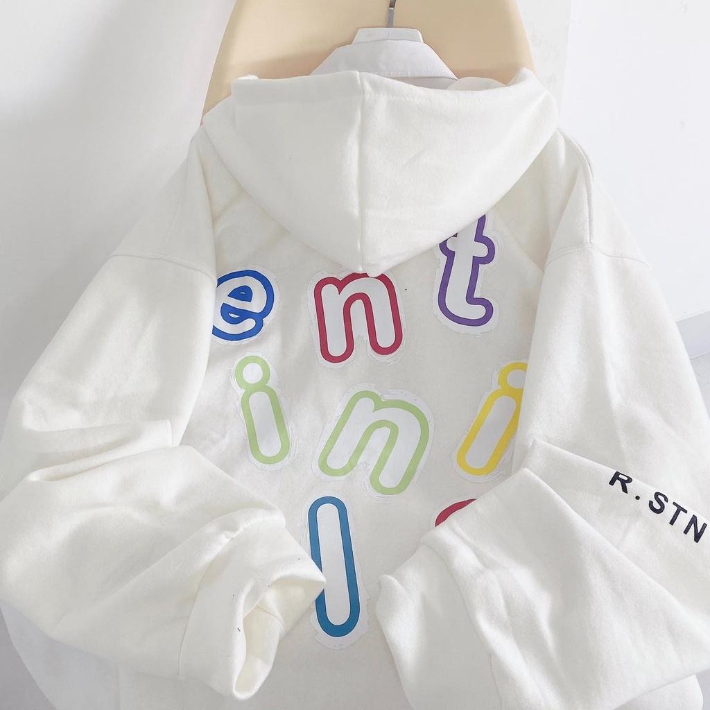 Áo Khoác Nỉ Hoodie Dây Kéo SENTI Form Rộng Basic Nam Nữ Unisex Phong Cách Hàn Ulzzang KUN