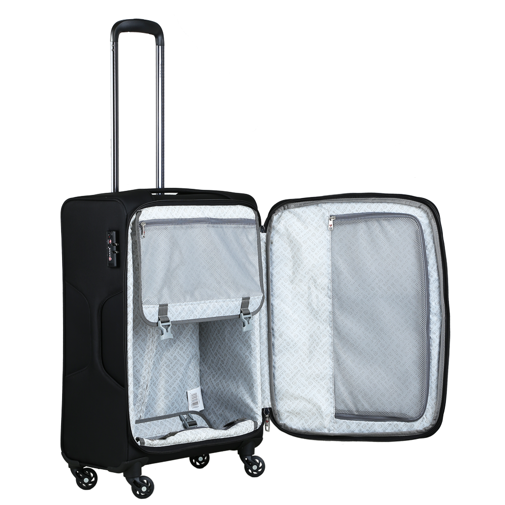 Vali Kéo Vải Du Lịch SAKOS VIVIAN 6 - Size M / Ký Gửi/ Trung) - Khóa TSA