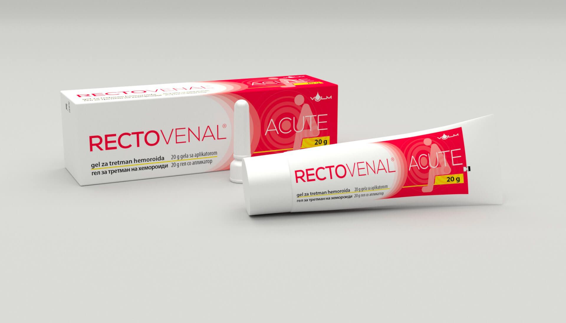 RECTOVENAL®ACUTE 50g- Gel bôi trĩ