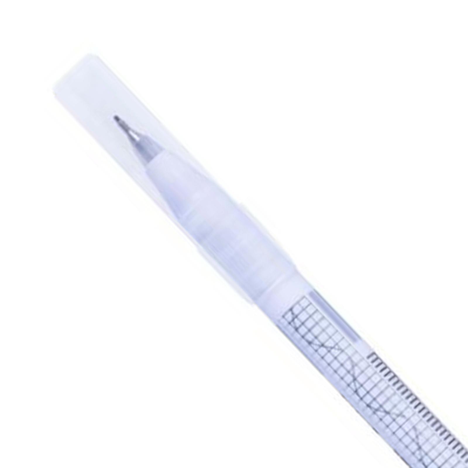 10x Skin Marker Pen with Paper Ruler for Skin Lips Single Head Pen
